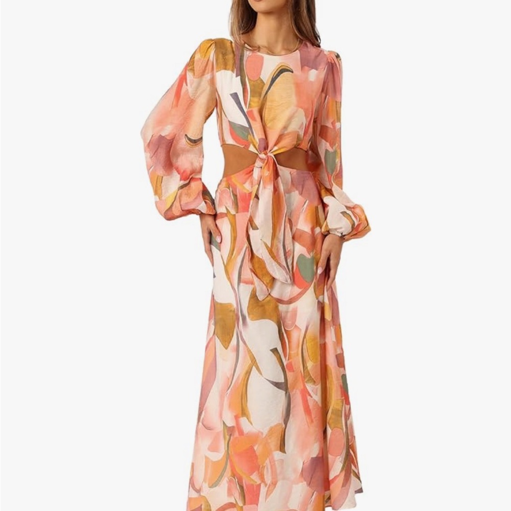 Petal & Pup Laquin long sleeve maxi NWT